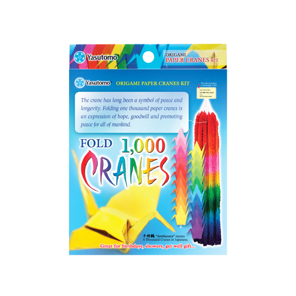 1,000 Paper Cranes Boxed Kit (OC1000) – Yasutomo